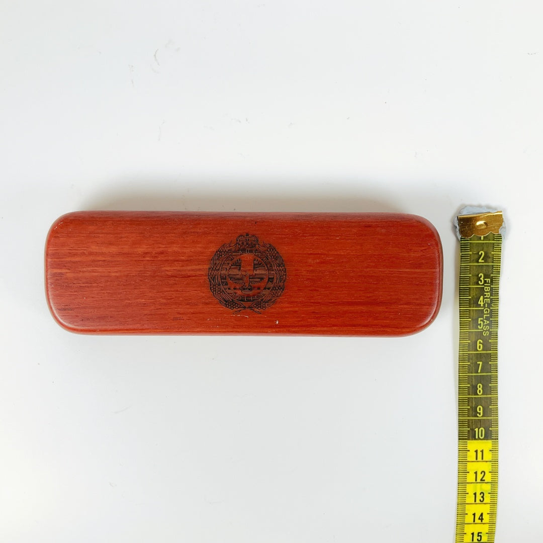 South Australia Police Wooden Gift Box Ballpoint Pen – “Keeping SA Safe” Collectible