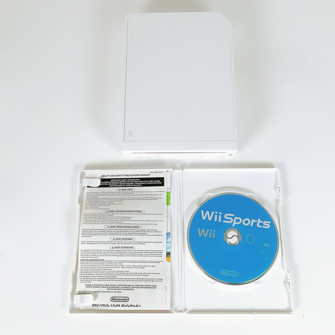 Nintendo Wii Console White – Controller Bundle + Wii Sports