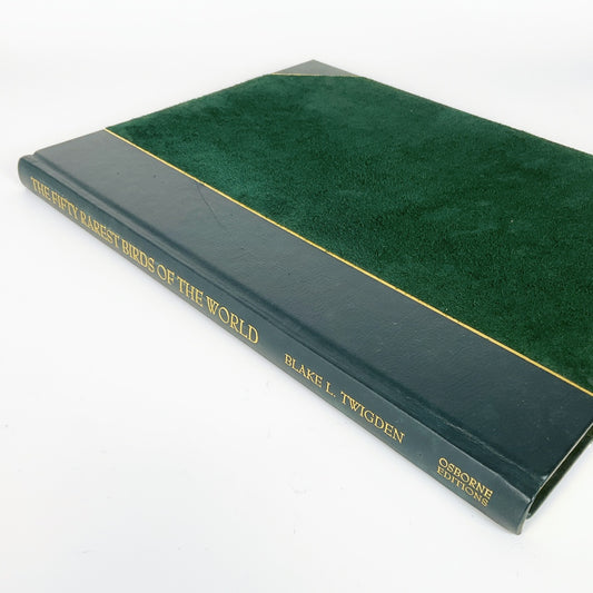 Limited Edition No. 759/2000 “The Fifty Rarest Birds of the World” Folio Book
