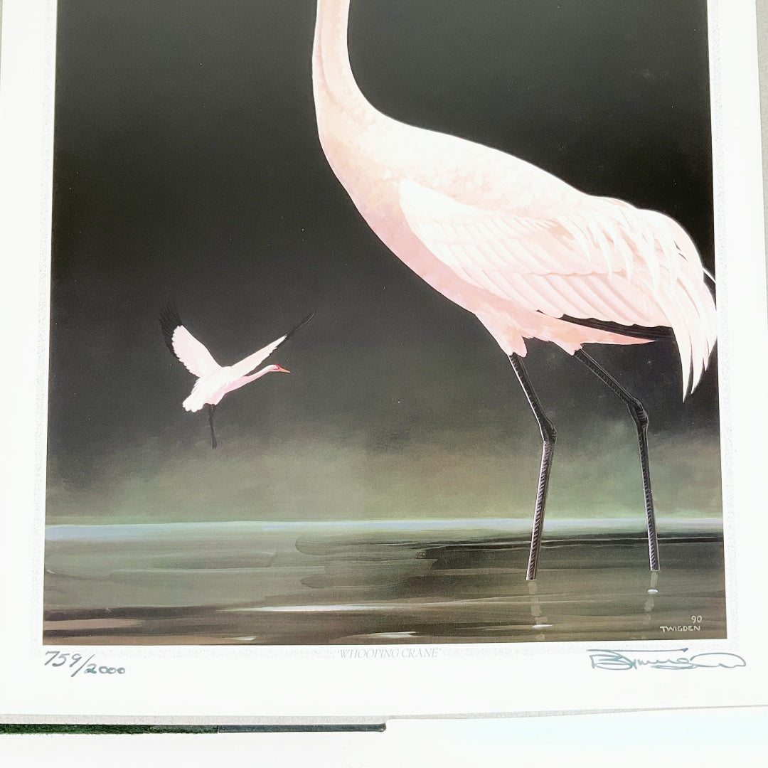 Limited Edition No. 759/2000 “The Fifty Rarest Birds of the World” Folio Book