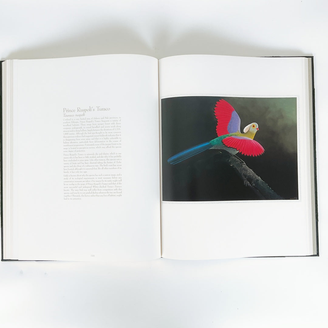 Limited Edition No. 759/2000 “The Fifty Rarest Birds of the World” Folio Book