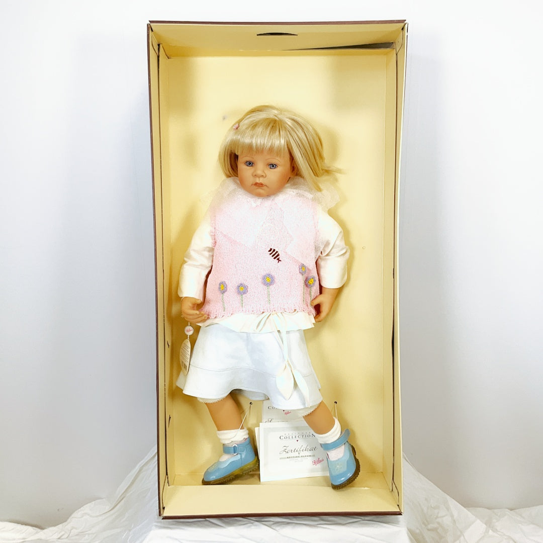 Zapf Creation Designer Collection “Ulrike” Doll 76cm / 30” – New in Box with Certificate & Original Packaging