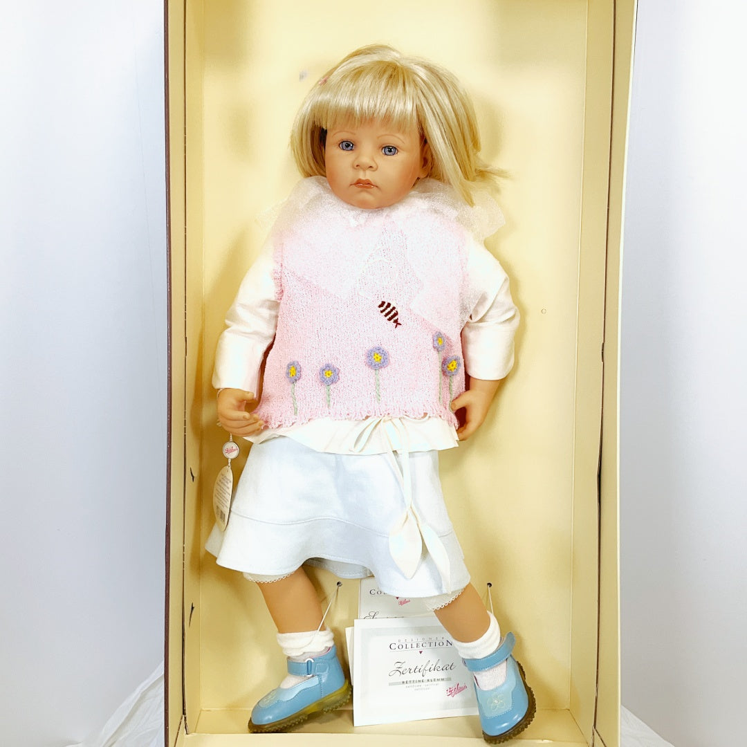 Zapf Creation Designer Collection “Ulrike” Doll 76cm / 30” – New in Box with Certificate & Original Packaging