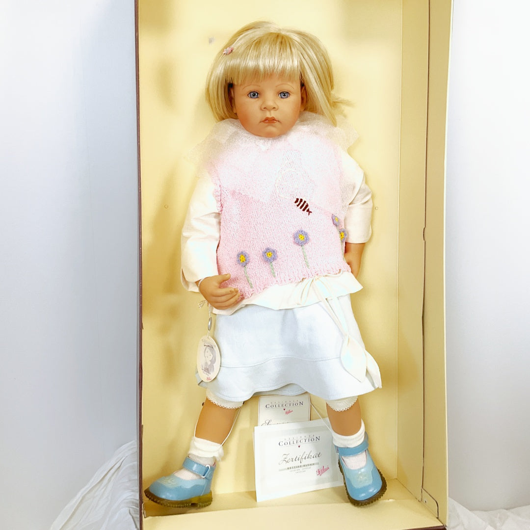 Zapf Creation Designer Collection “Ulrike” Doll 76cm / 30” – New in Box with Certificate & Original Packaging