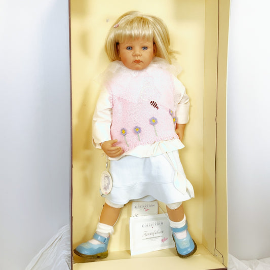 Zapf Creation Designer Collection “Ulrike” Doll 76cm / 30” – New in Box with Certificate & Original Packaging