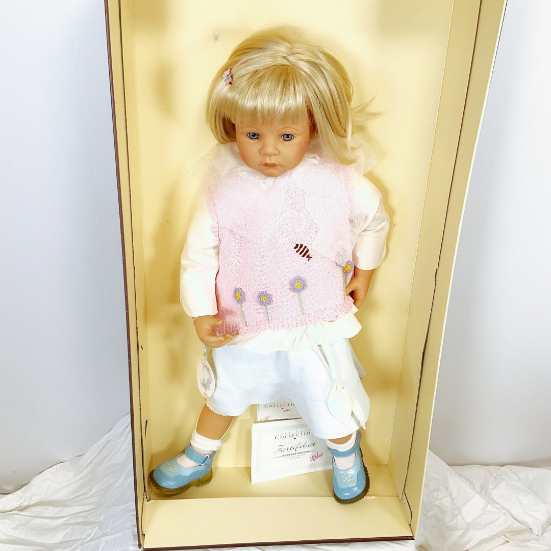 Zapf Creation Designer Collection “Ulrike” Doll 76cm / 30” – New in Box with Certificate & Original Packaging