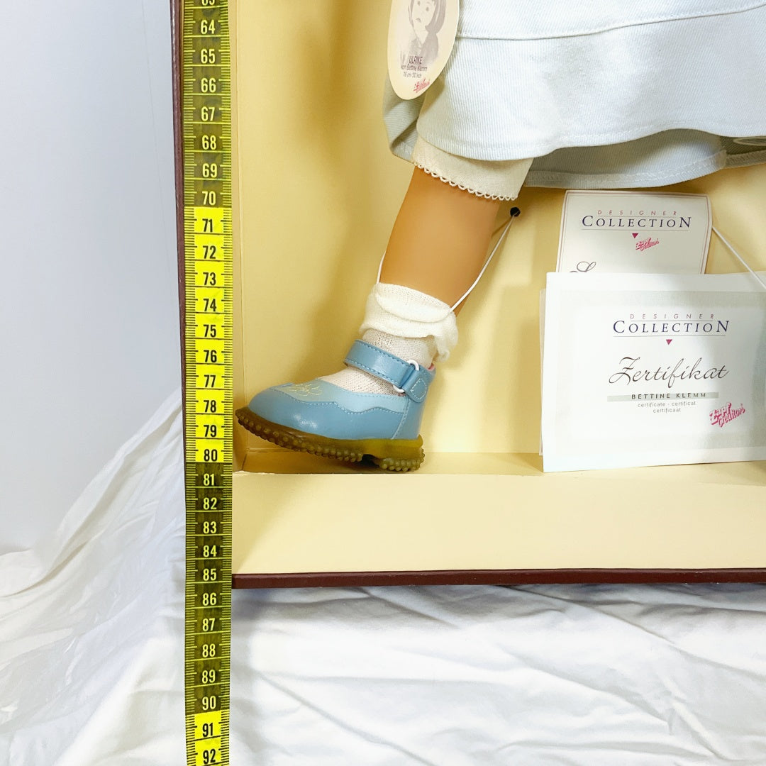 Zapf Creation Designer Collection “Ulrike” Doll 76cm / 30” – New in Box with Certificate & Original Packaging