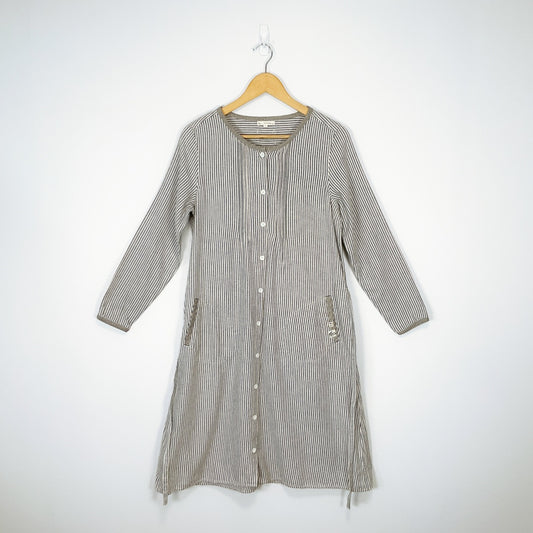 North Spring - Long Sleeve Strip Dress