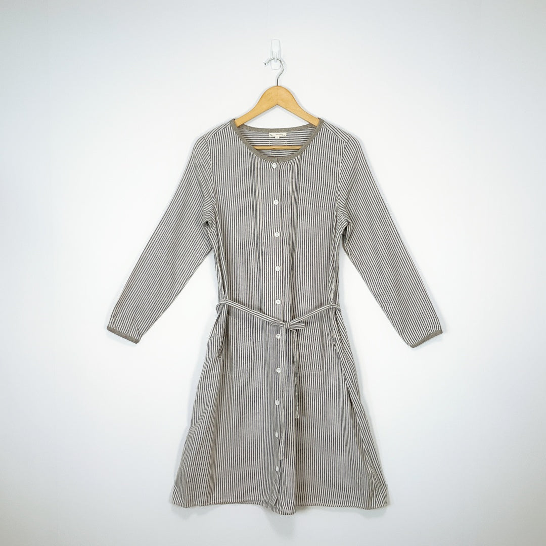 North Spring - Long Sleeve Strip Dress