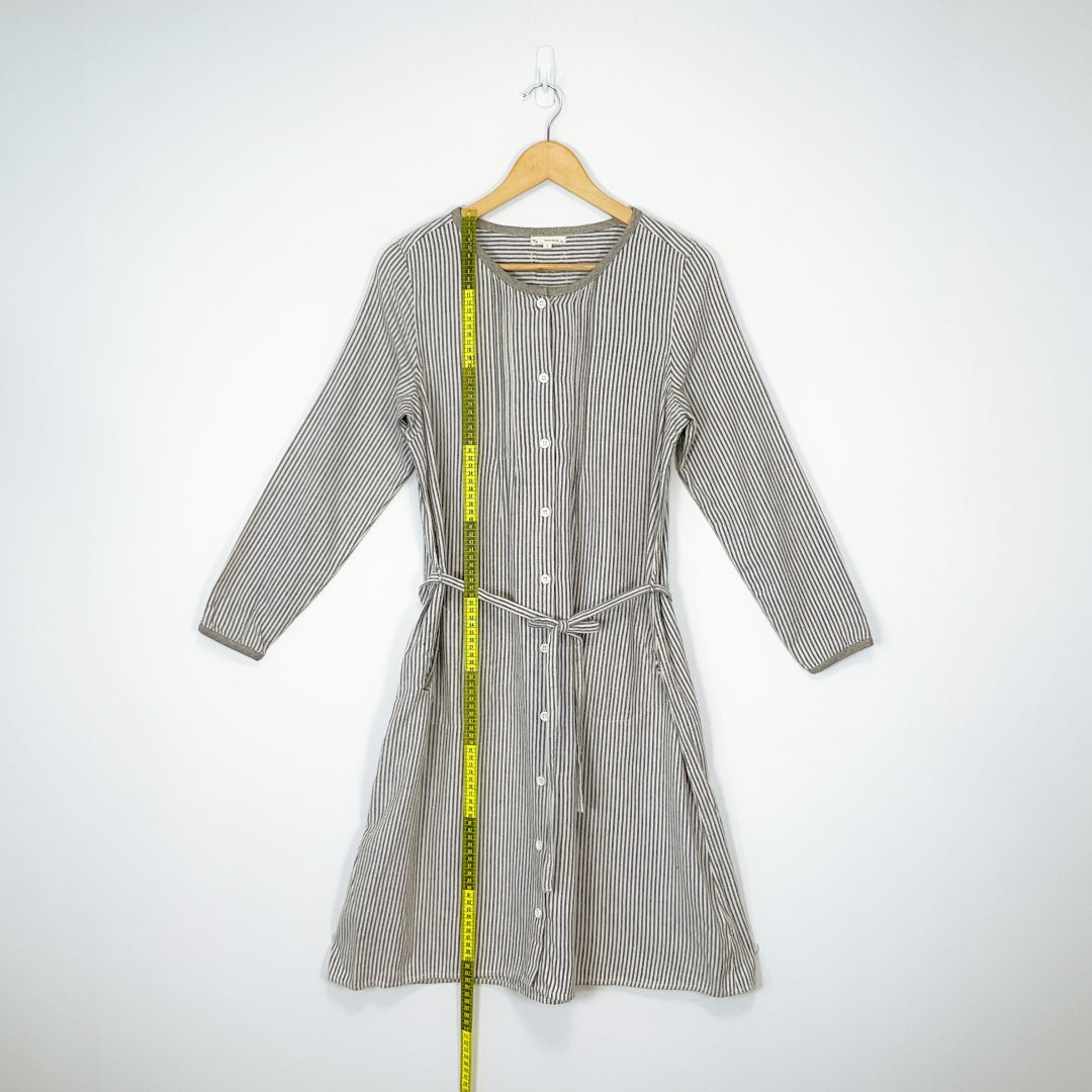 North Spring - Long Sleeve Strip Dress