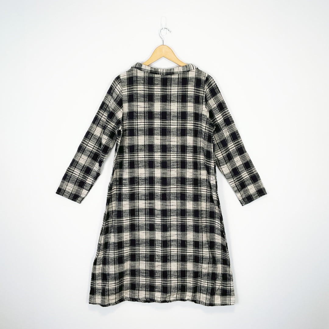Northern Truck - Plaid Long Sleeve Dress