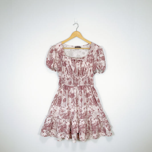 MIRROU - Floral Mini Dress