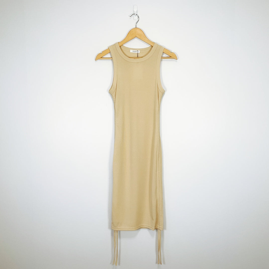 DISSH - Jaynee Cream Knit Mini Dress