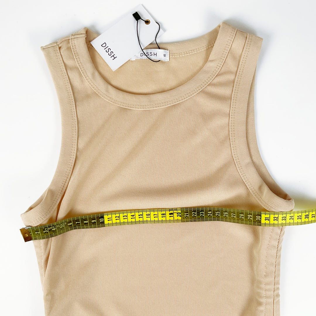 DISSH - Jaynee Cream Knit Mini Dress