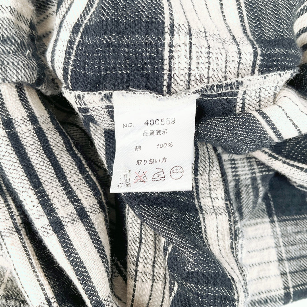 Northern Truck - Plaid square neckline Top