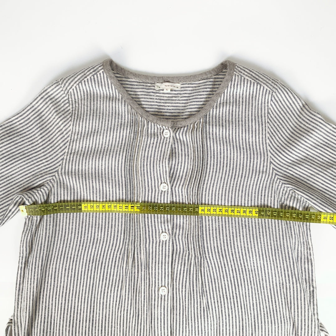North Spring - Long Sleeve Strip Dress