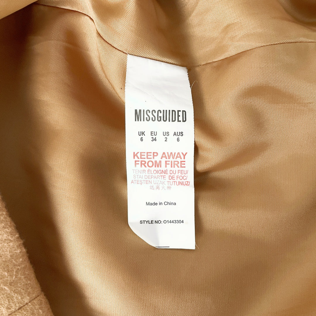 MISSGUIDED - Tan Jacket
