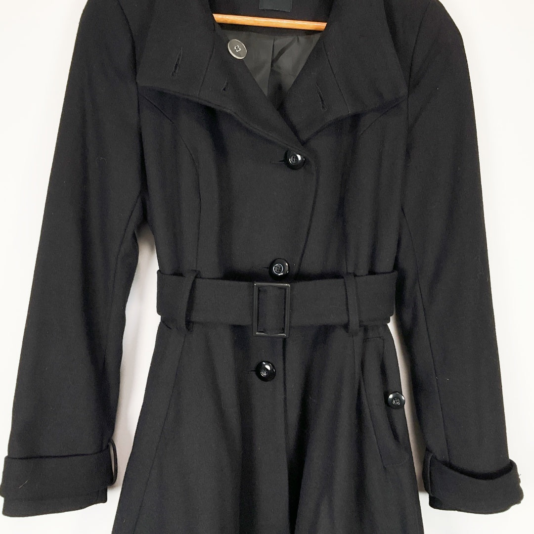 Asos - Black Wool Coat