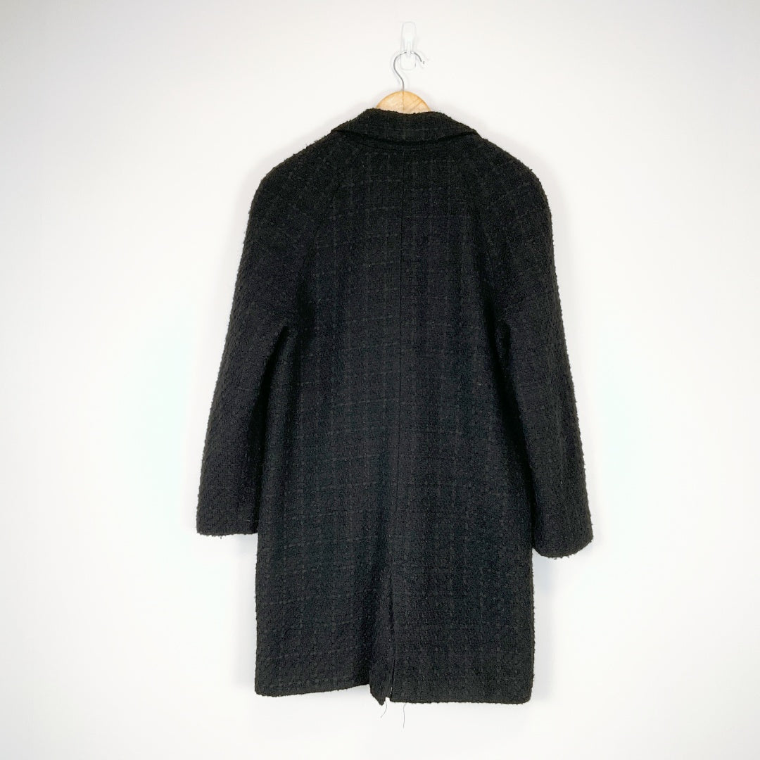 DECJUBA - Black Textile Coat