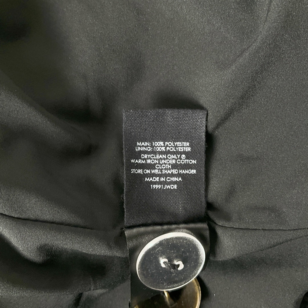 DECJUBA - Black Textile Coat