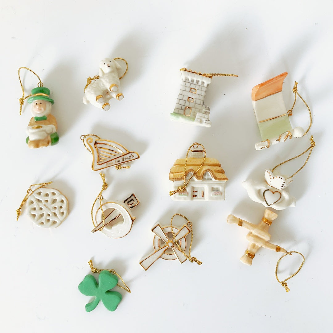 Lenox - Luck of the Irish 12-Piece Mini Ornament Set