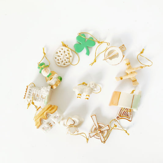 Lenox - Luck of the Irish 12-Piece Mini Ornament Set