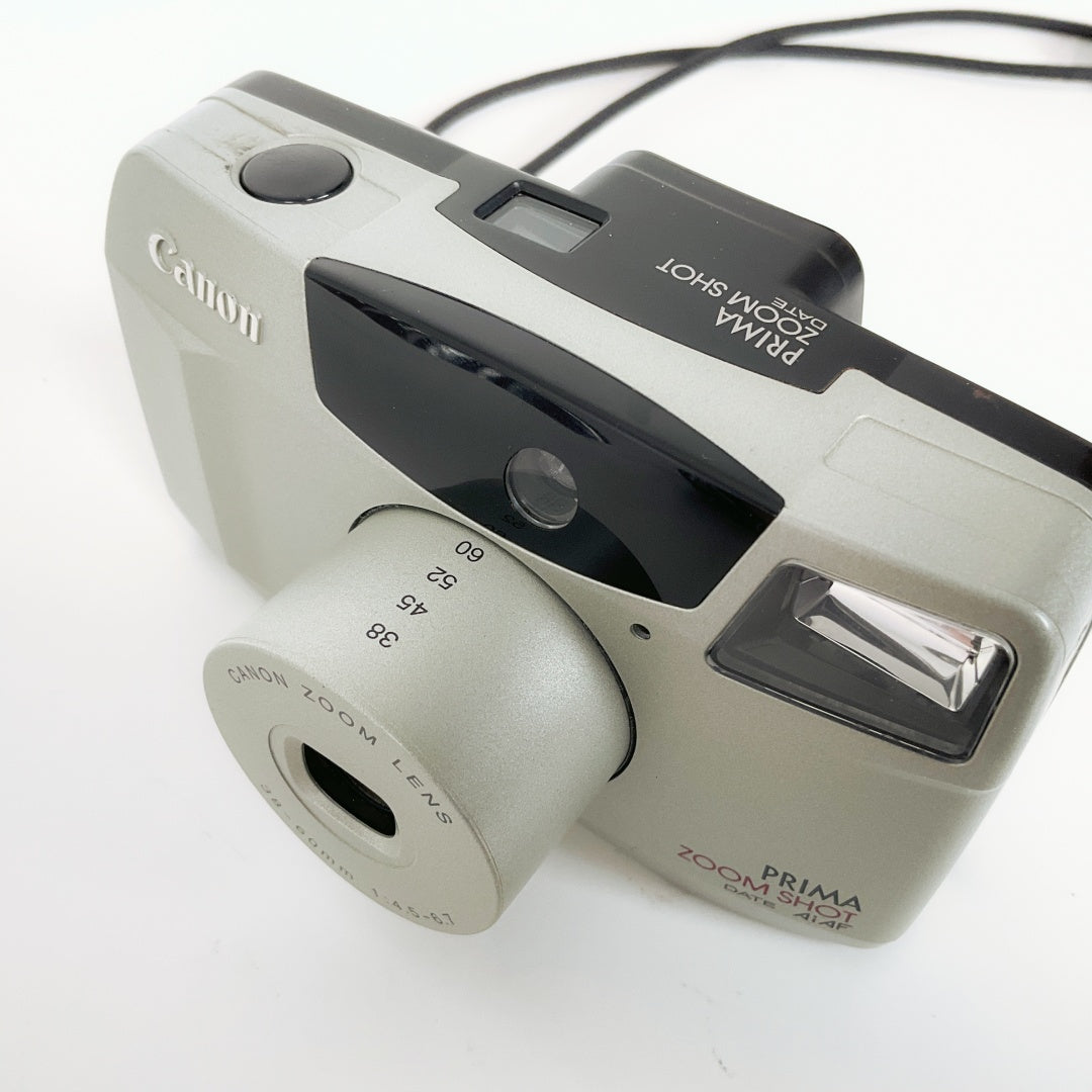Canon Prima Zoom Shot Date AiAF Point-and-Shoot Vintage film camera