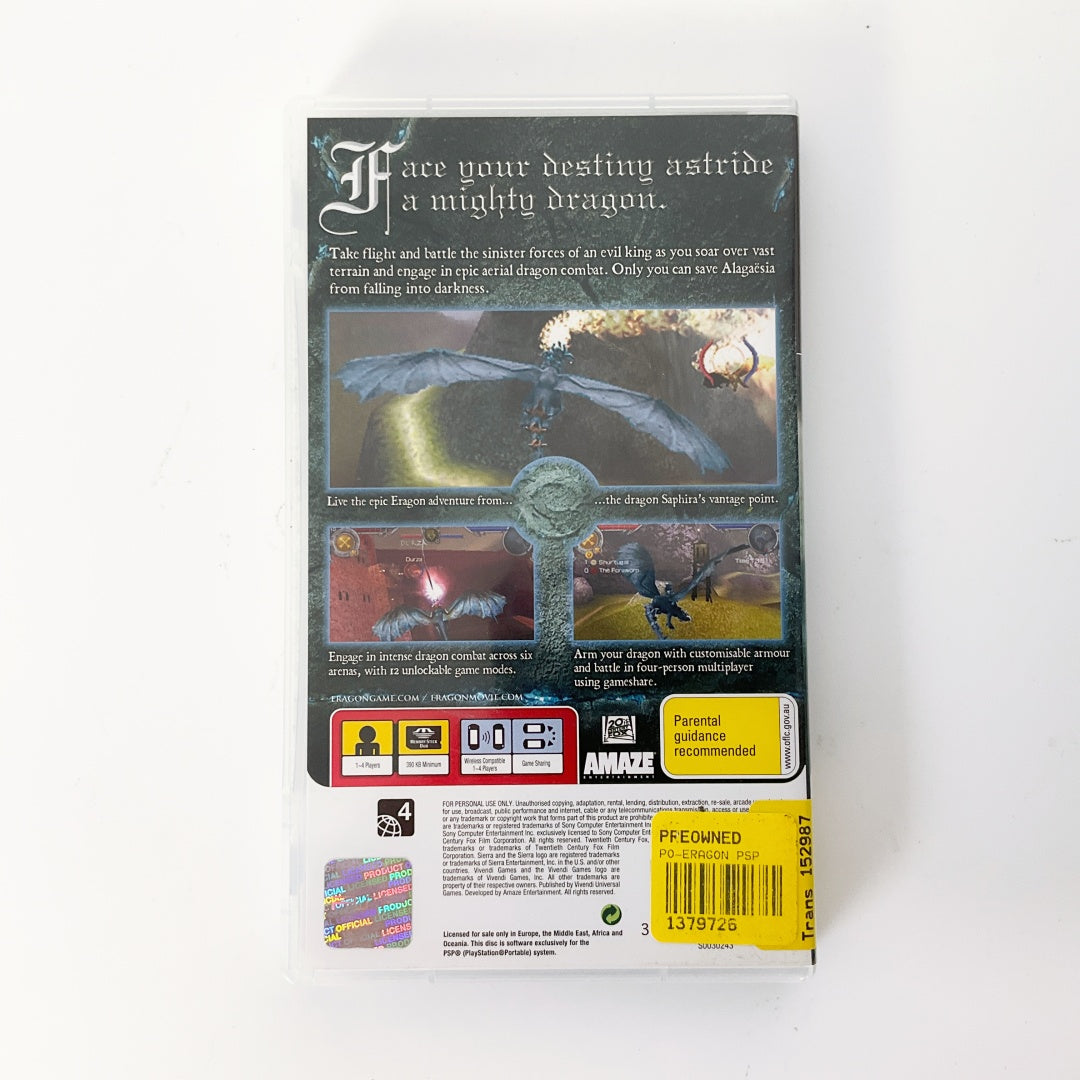 PSP Game - Eragon