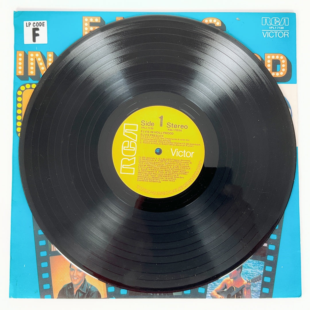 LP Vinyl Record - Elvis in Hollywood