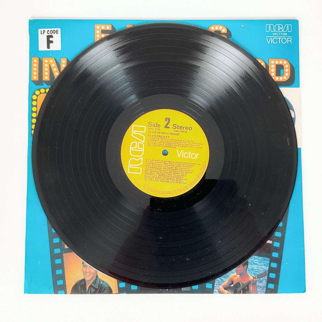 LP Vinyl Record - Elvis in Hollywood