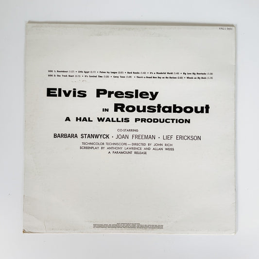LP Vinyl Record - Elvis Presley in Roustabout