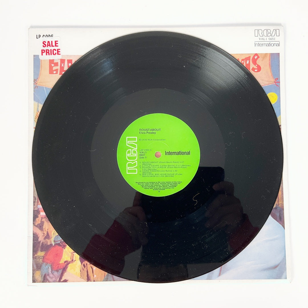 LP Vinyl Record - Elvis Presley in Roustabout