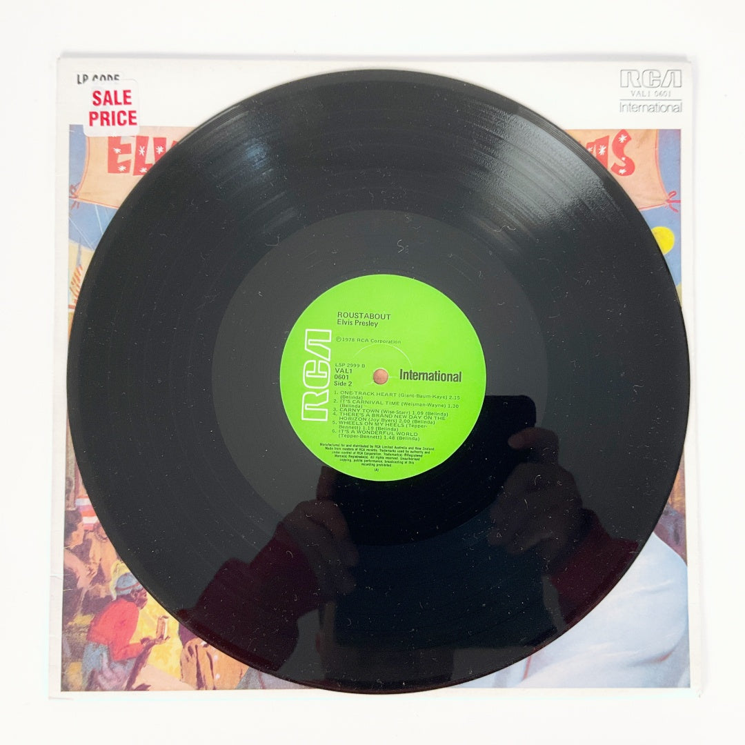 LP Vinyl Record - Elvis Presley in Roustabout
