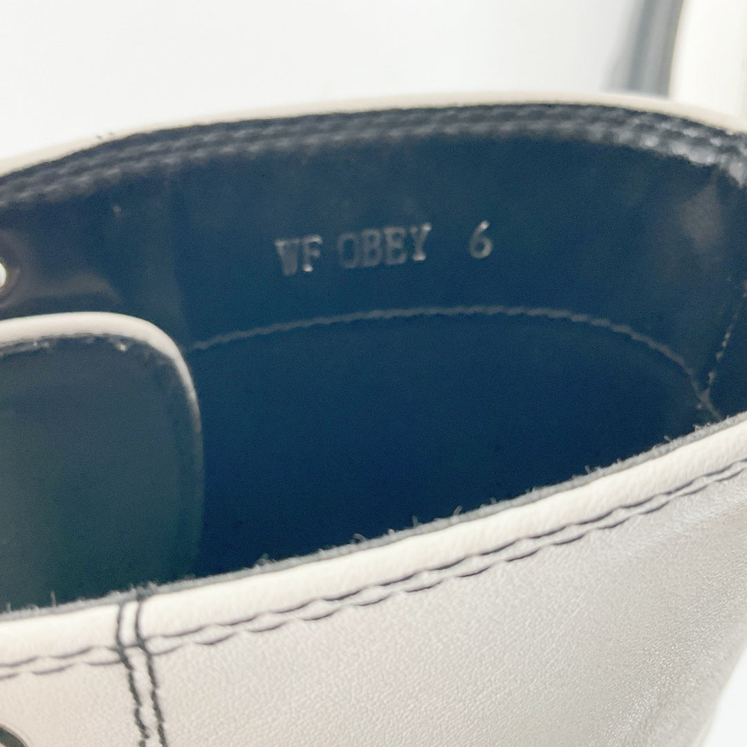 RAID White Combat Boots – Size 39