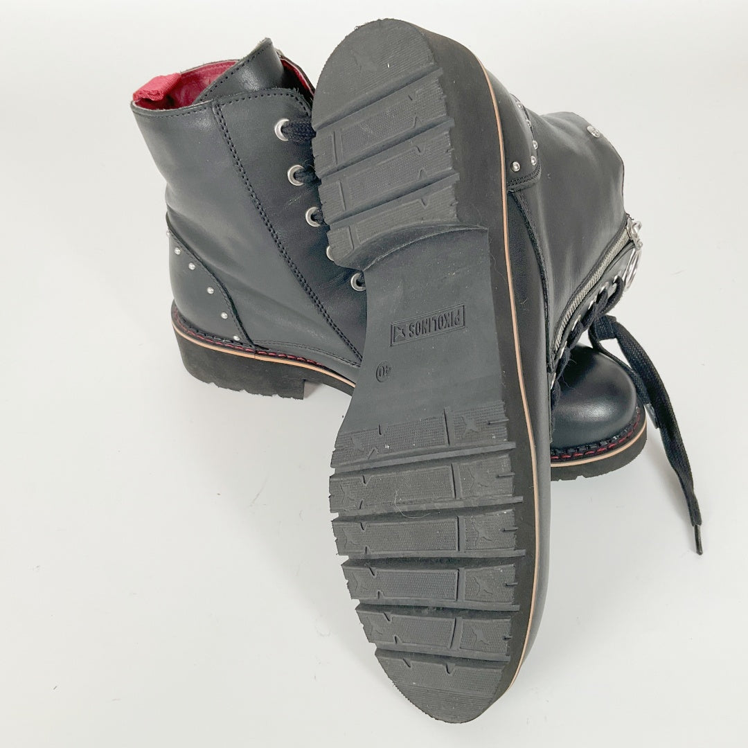 PIKOLINOS Leather Ankle Boots – Size 40
