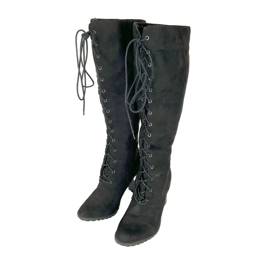 CELEBRITY “ROXY BOOTS” Knee High Boots – Size 8