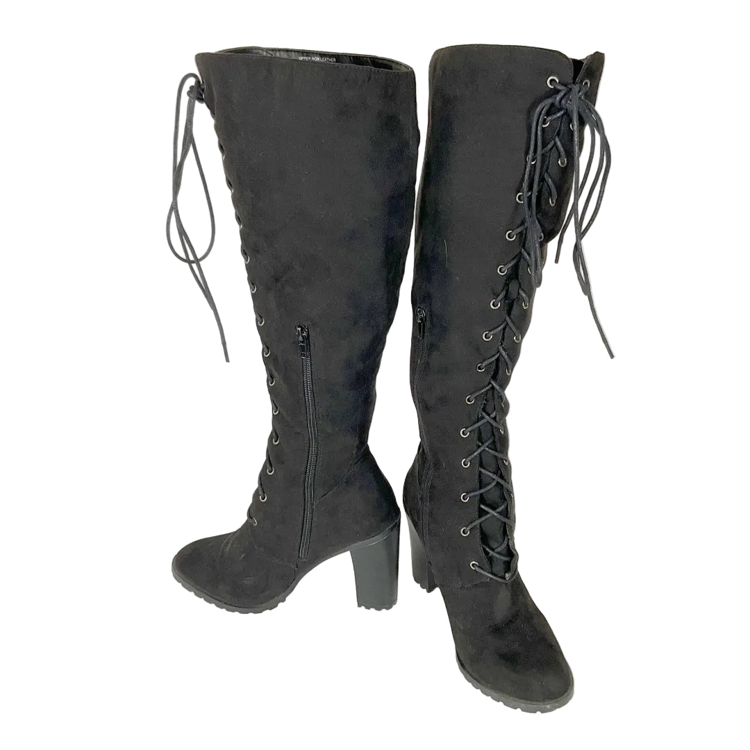 CELEBRITY “ROXY BOOTS” Knee High Boots – Size 8