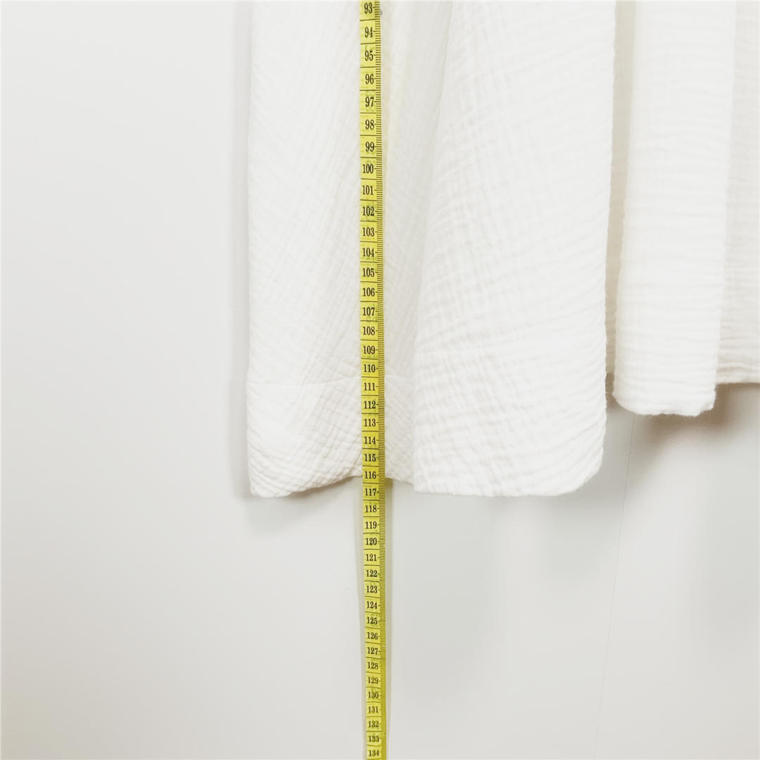 SEED HERITAGE White Cotton Midi Dress