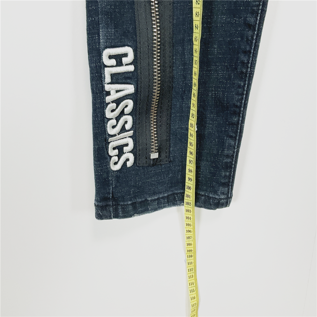 SOSOO.JEANS1971 Distressed Stretch Jeans