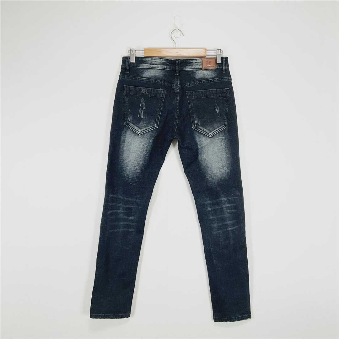 SOSOO.JEANS1971 Distressed Stretch Jeans