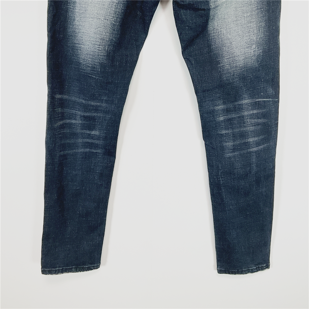 SOSOO.JEANS1971 Distressed Stretch Jeans