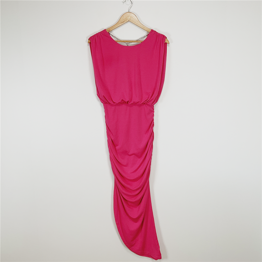 BTFBM Ruched Maxi Dress