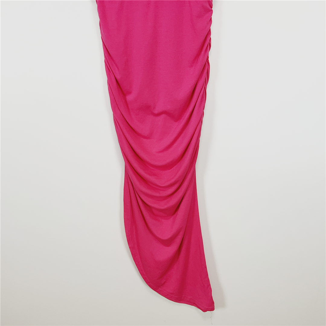 BTFBM Ruched Maxi Dress