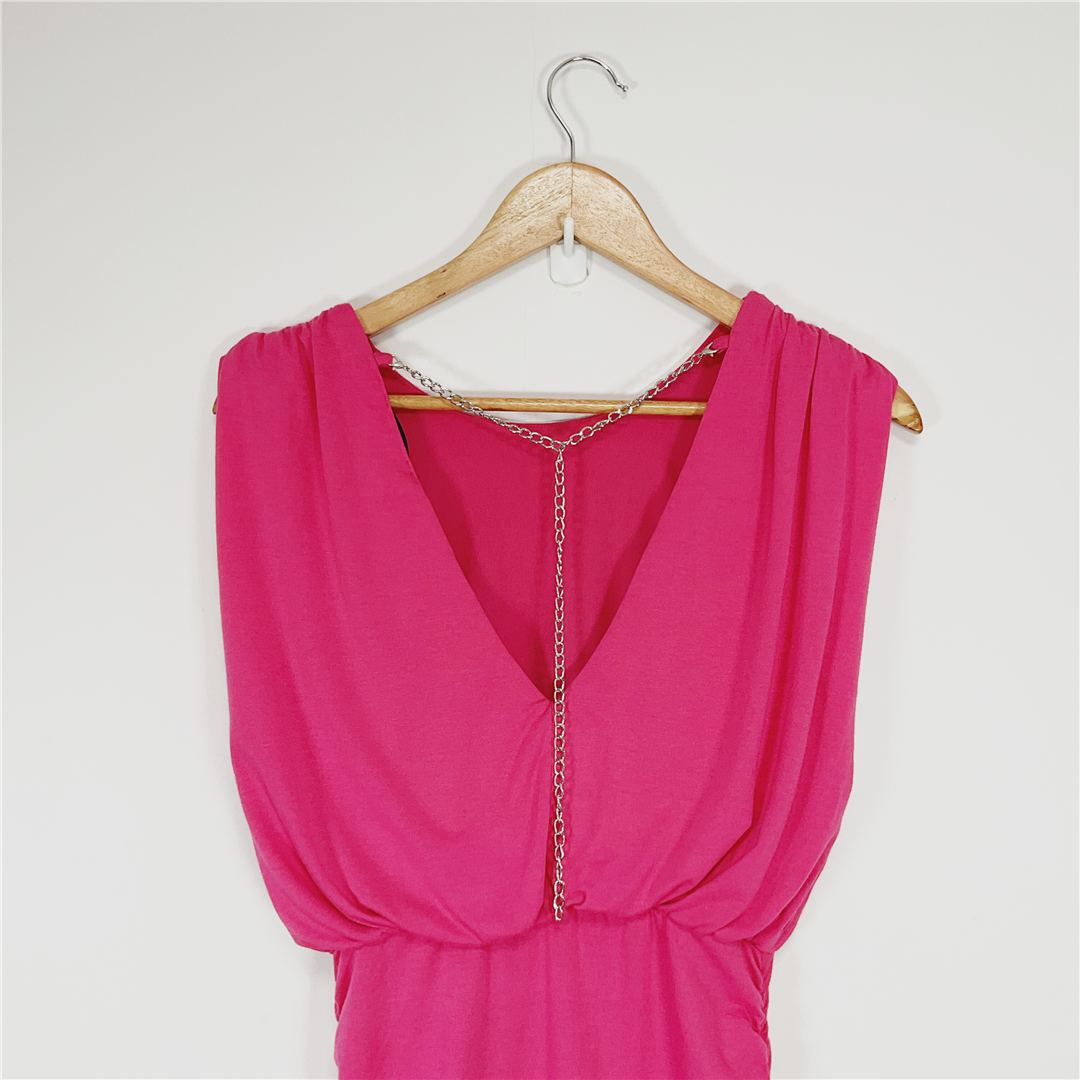BTFBM Ruched Maxi Dress
