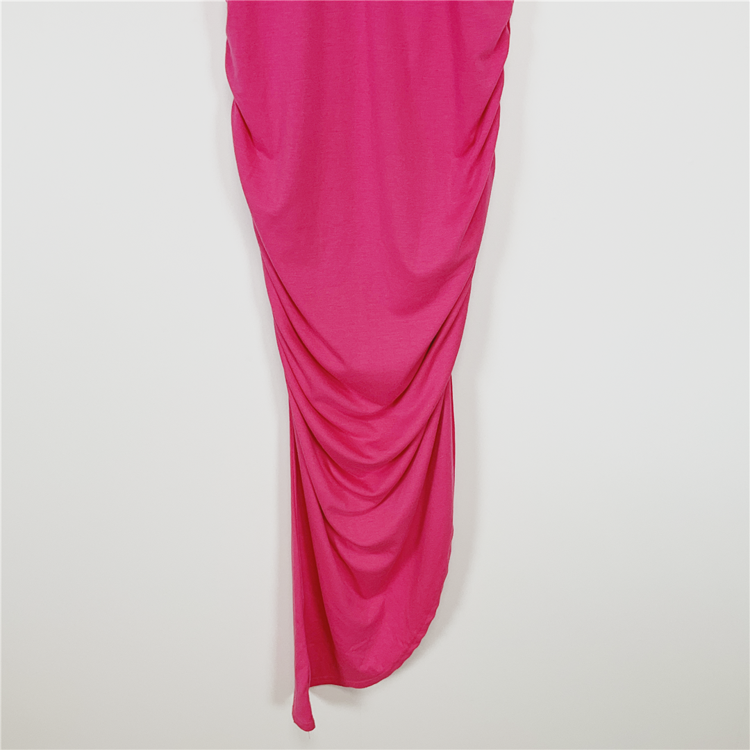 BTFBM Ruched Maxi Dress
