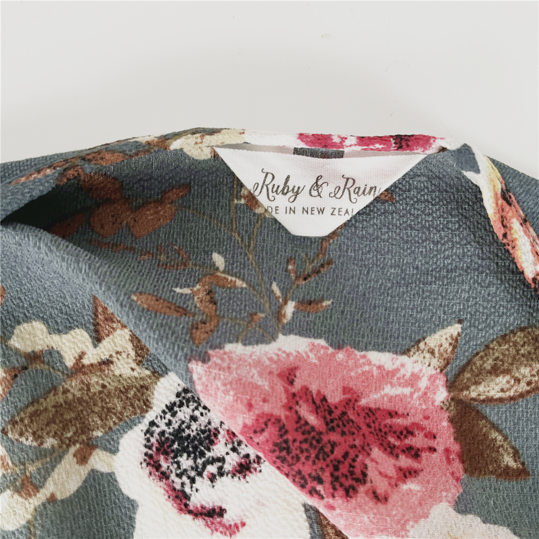 RUBY & RAIN Floral Wrap Dress