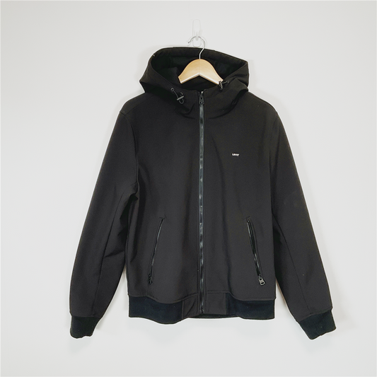 Levi's Soft Shell Hooded Jacket XL Black