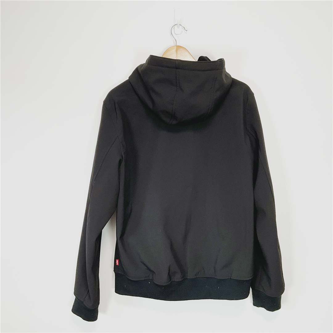 Levi's Soft Shell Hooded Jacket XL Black