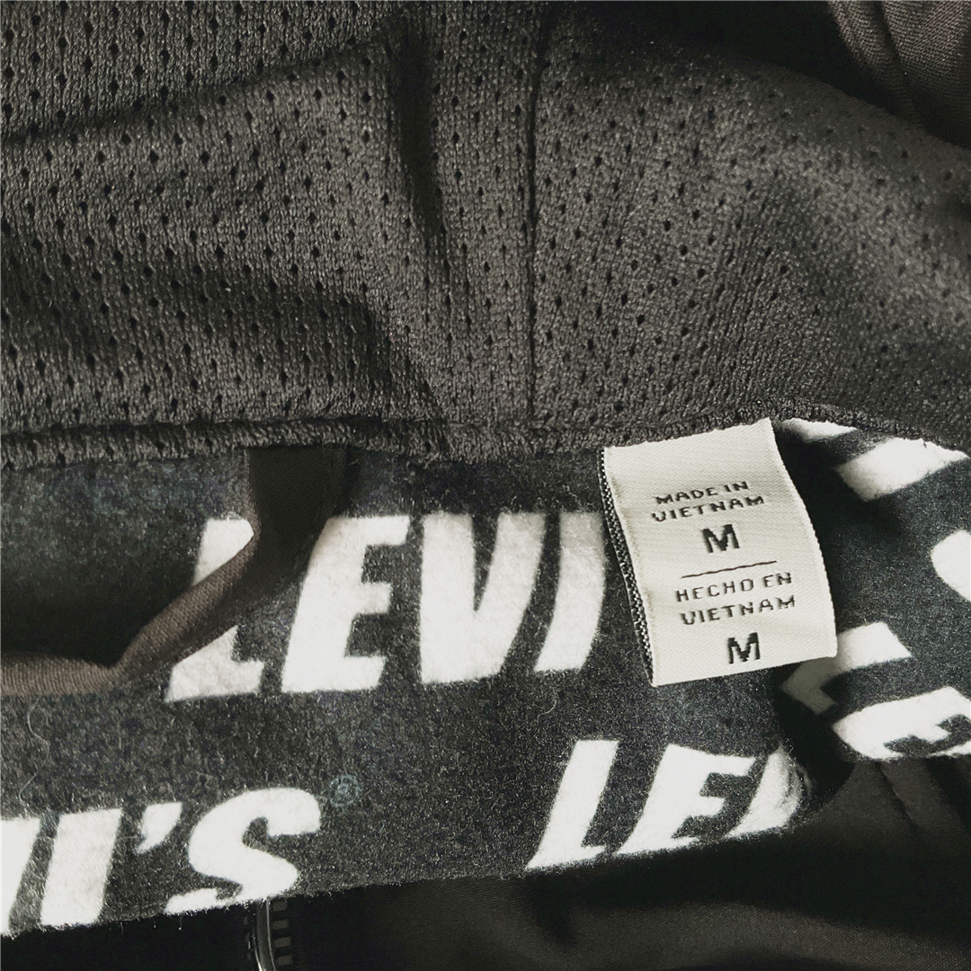 Levi's Soft Shell Hooded Jacket XL Black