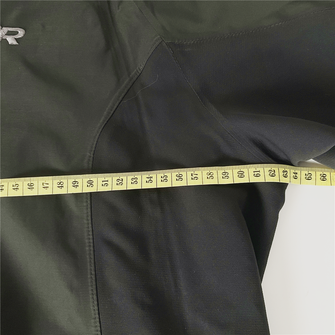 OR Outdoor Research Waterproof Hooded Jacket Black